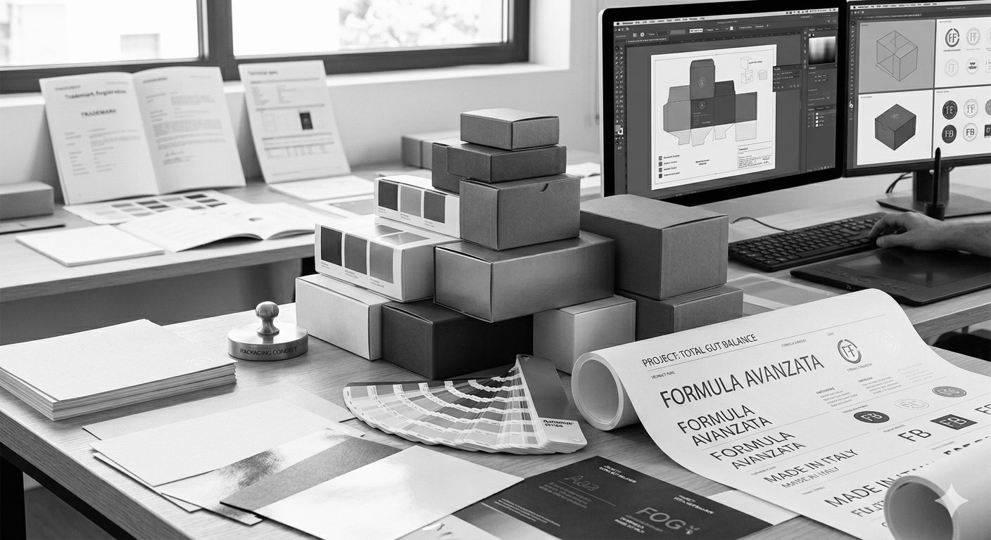 packaging per cosmetici e integratori alimentari conto terzi