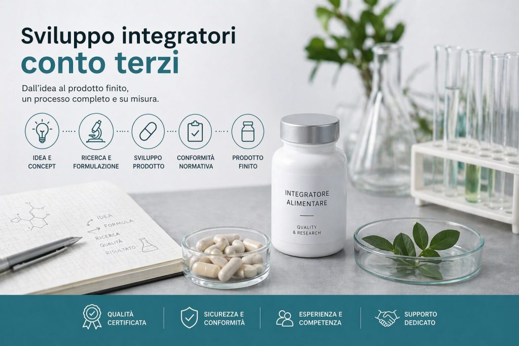 integratore alimentare conto terzi